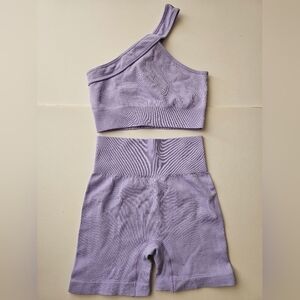 Lavender 3pcs Workout Set